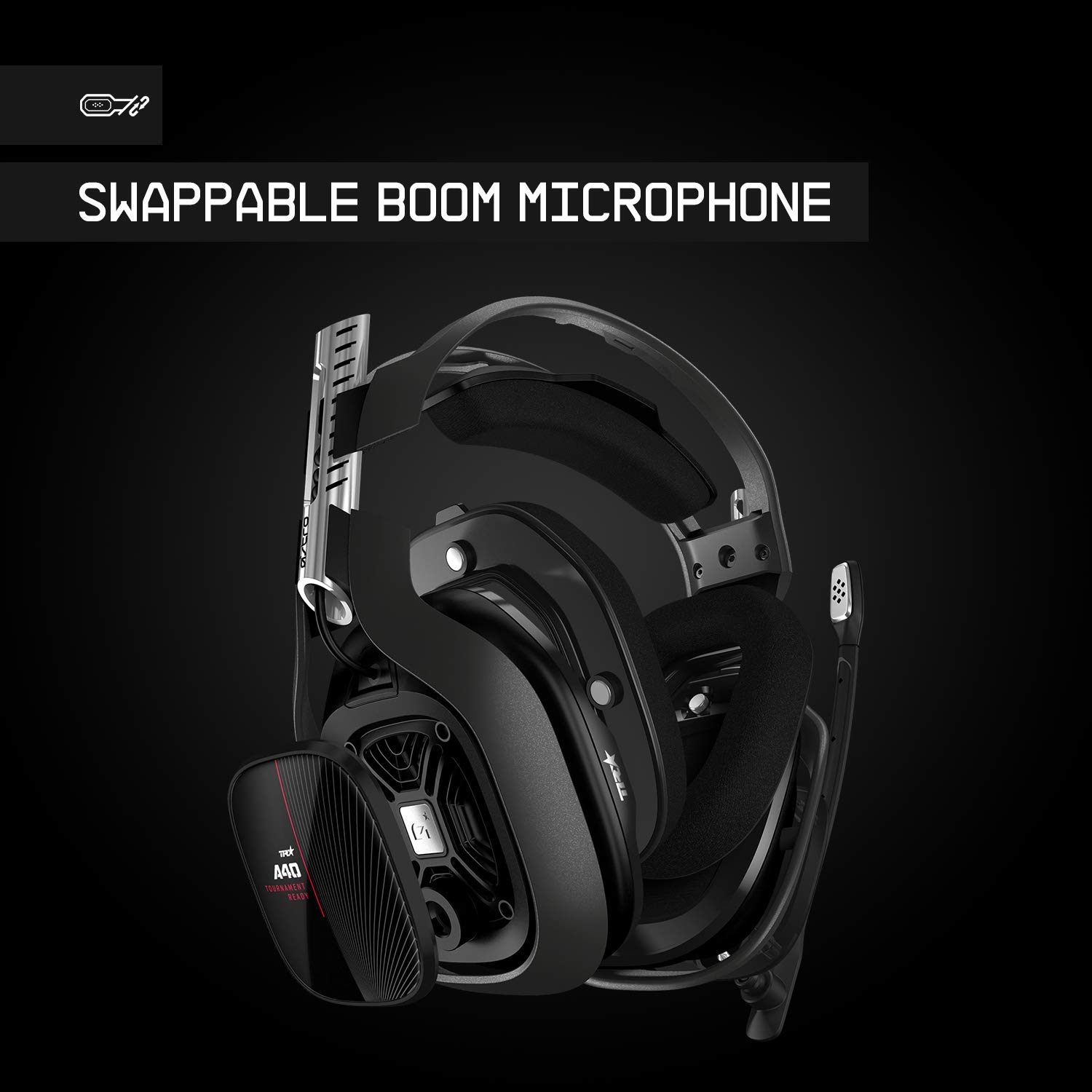 ASTRO Gaming A40 TR Wired Headset with Astro Audio V2 for Xbox Series X | S| One, PC & Mac Like New Black