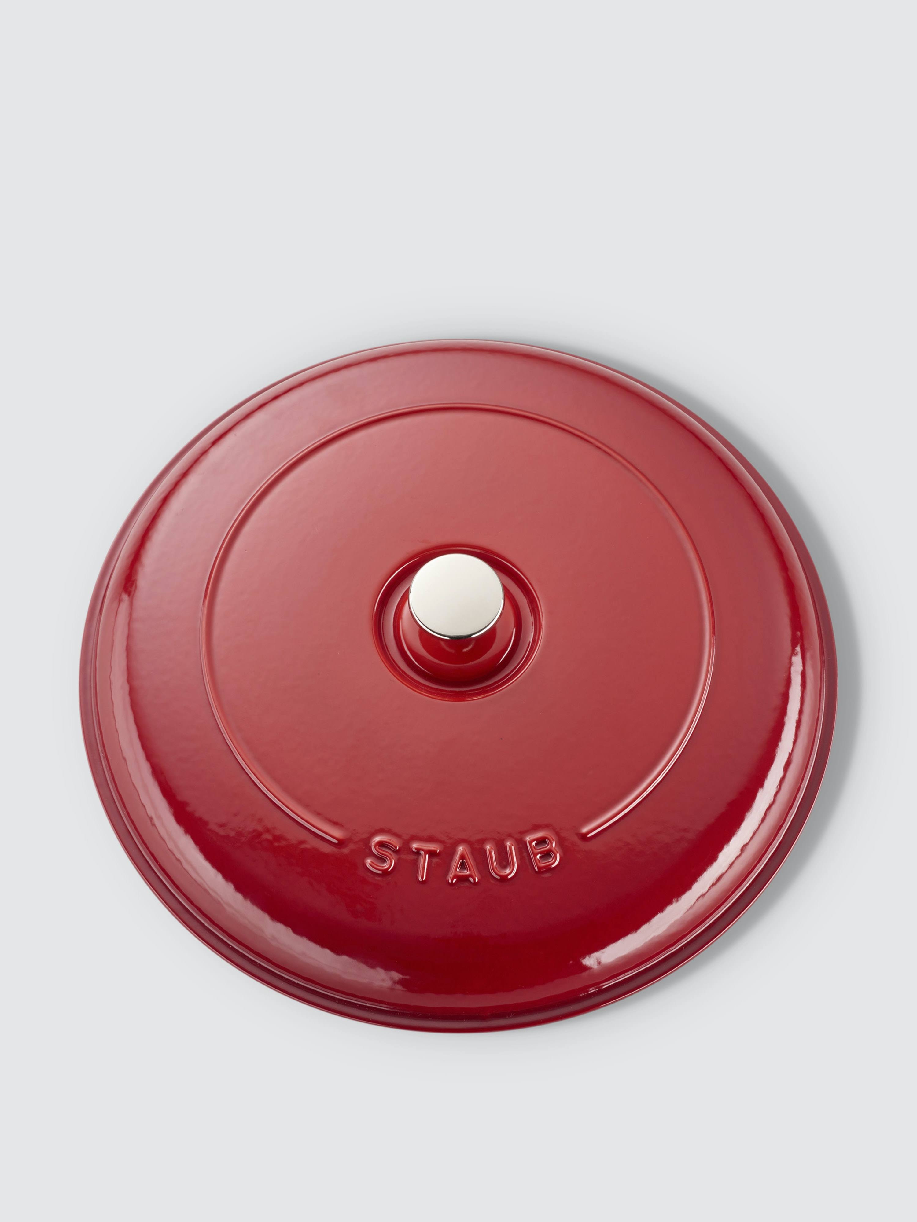 Staub - Cast Iron 3.5-qt Braiser - Cherry
