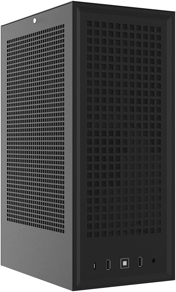 HYTE Revolt 3 Small Form Factor Premium ITX Computer Gaming Case with 700W Gold SFX Power Supply, Black