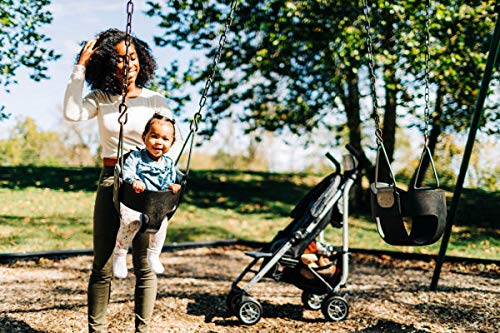Safety 1st Step Lite Compact Stroller, Lightweight aluminum frame and a breeze to carry, at only 15 lbs, Greyhound