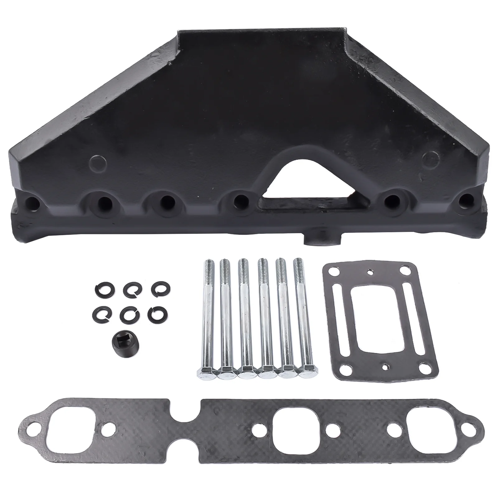 Mustrod For Volvo Penta and OMC V6 4.3L Engines Exhaust Manifold Set with Gaskets 3857656 3852338