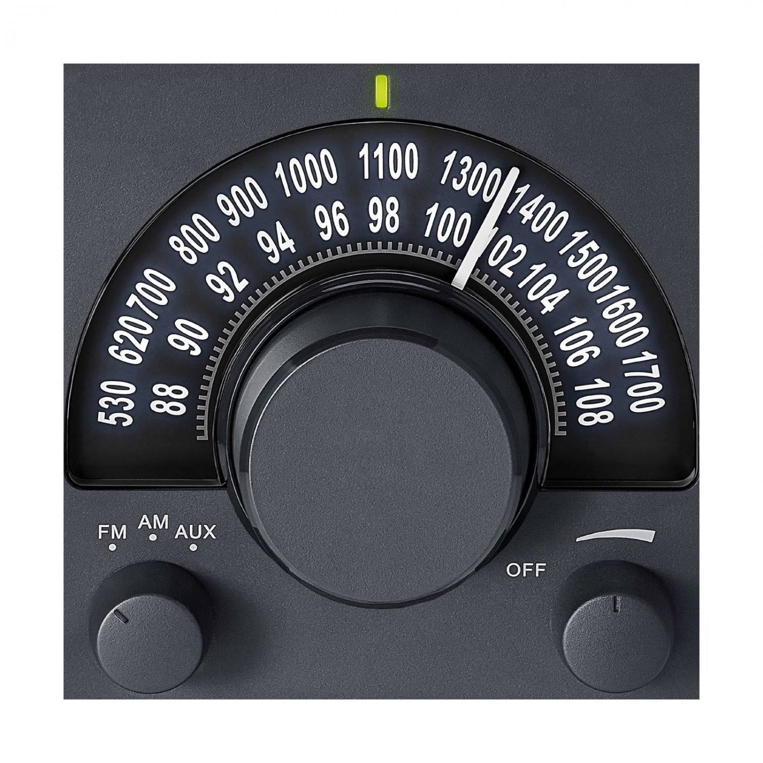 Sangean WR-15 Radio - Black Leather