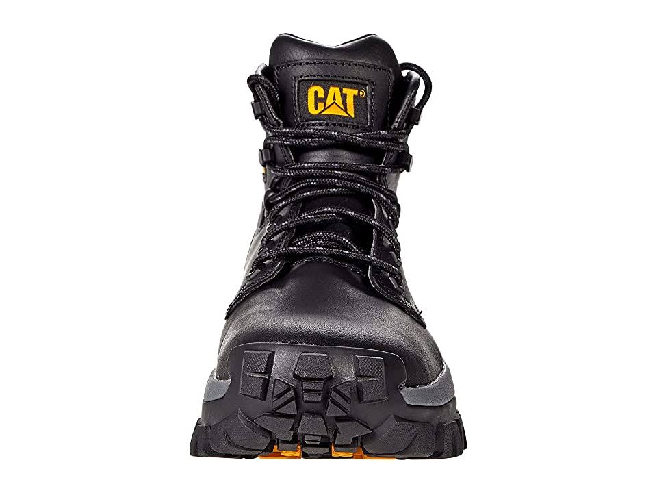 Cat Invader Hi Steel Toe Boots, Men's Black