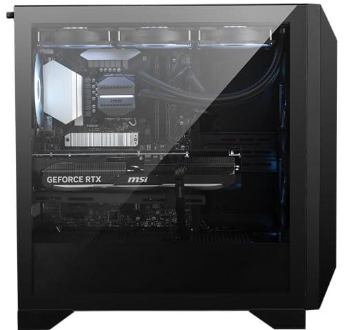 MSI Aegis Z2 Gaming Desktop (2024): AMD Ryzen R7-7700, Geforce RTX 4060, 16GB DDR5, 1TB m.2 SSD, 80+ Gold PSU, WiFi, Keyboard & Mouse, DIY Friendly, Windows 11 Home: C7NUC-817US