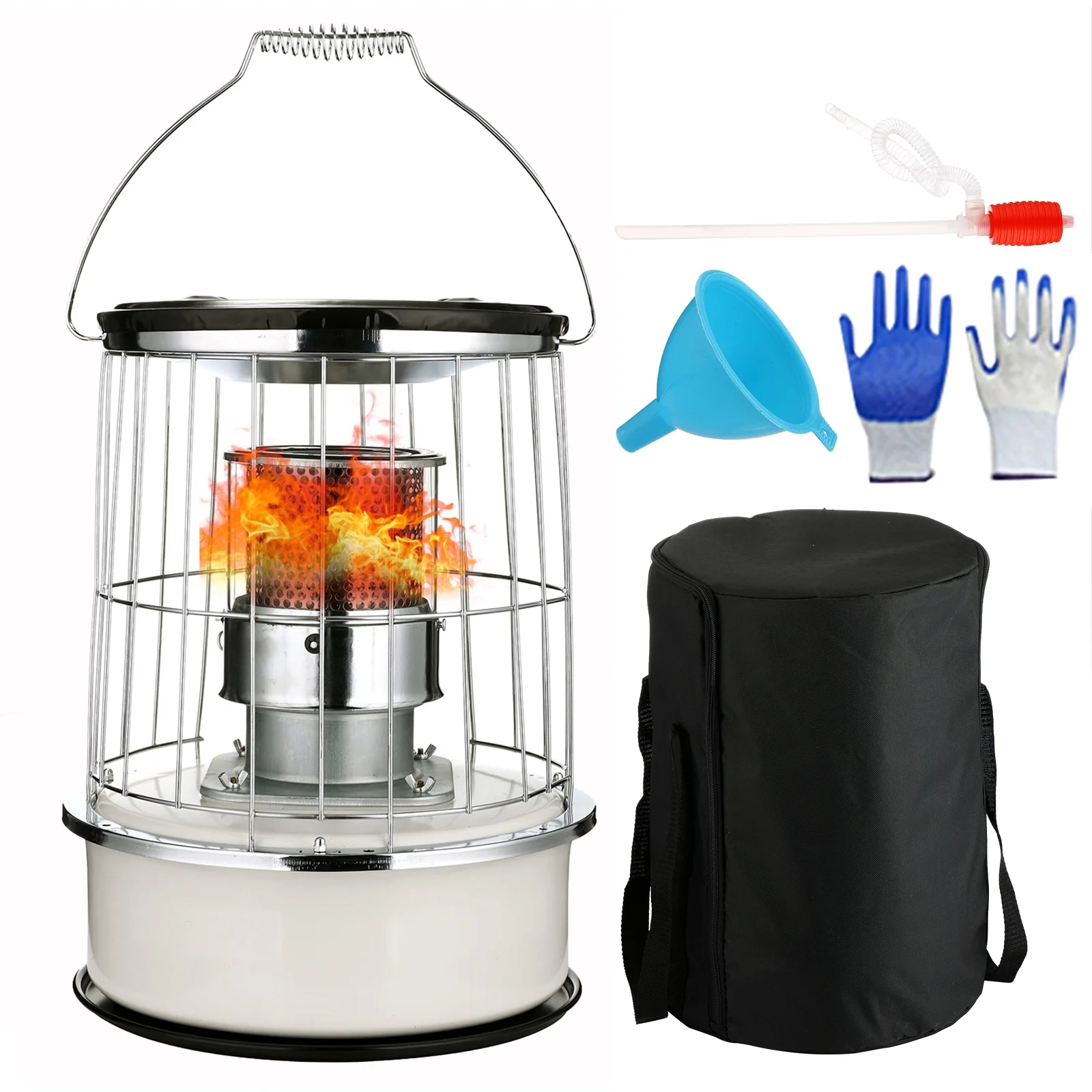 SLLINGLUO Portable Kerosene Heaters, Kerosene Heater Stove for Home and Camping and Fishing, Indoor and Outdoor,  (10000BTU, 6L)