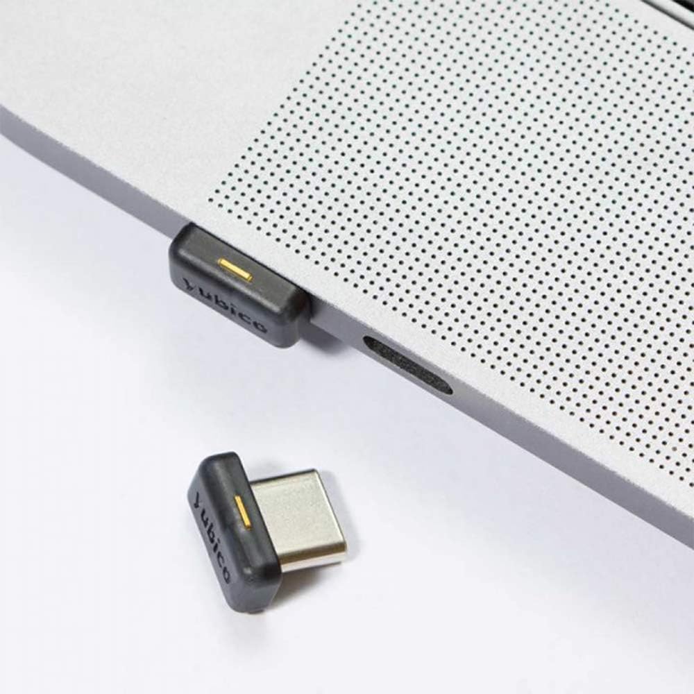 Yubico - YubiKey 5C Nano - Two Factor Authentication USB Security Key, Fits USB-C Ports - Protect Your Online Accounts with More Than a Password, FIDO Certified USB Password Key, Extra Compact Size