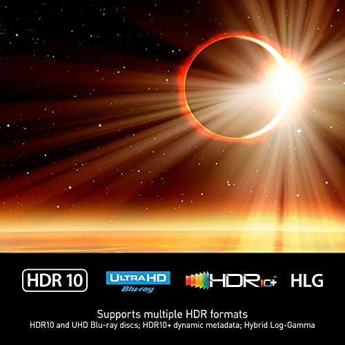 Panasonic 4K Blu Ray Player, Ultra HD Premium Video Playback and Hi-Res Audio - DP-UB154P-K (Black)