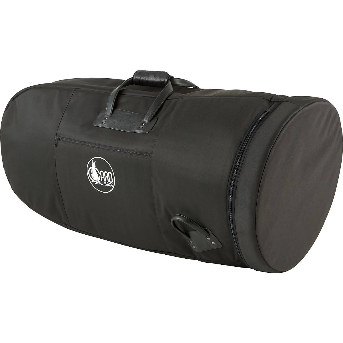 Gard Mid-Suspension Large 20x22 Bell Tuba Gig Bag 64-MLK Black Ultra Leather