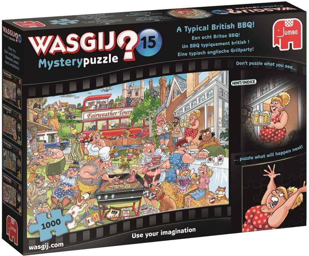 Wasgij 19163 Mystery 15 A Typical British BBQ Jigsaw Puzzle