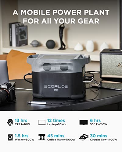 EF ECOFLOW Portable Power Station DELTA Mini Bundle