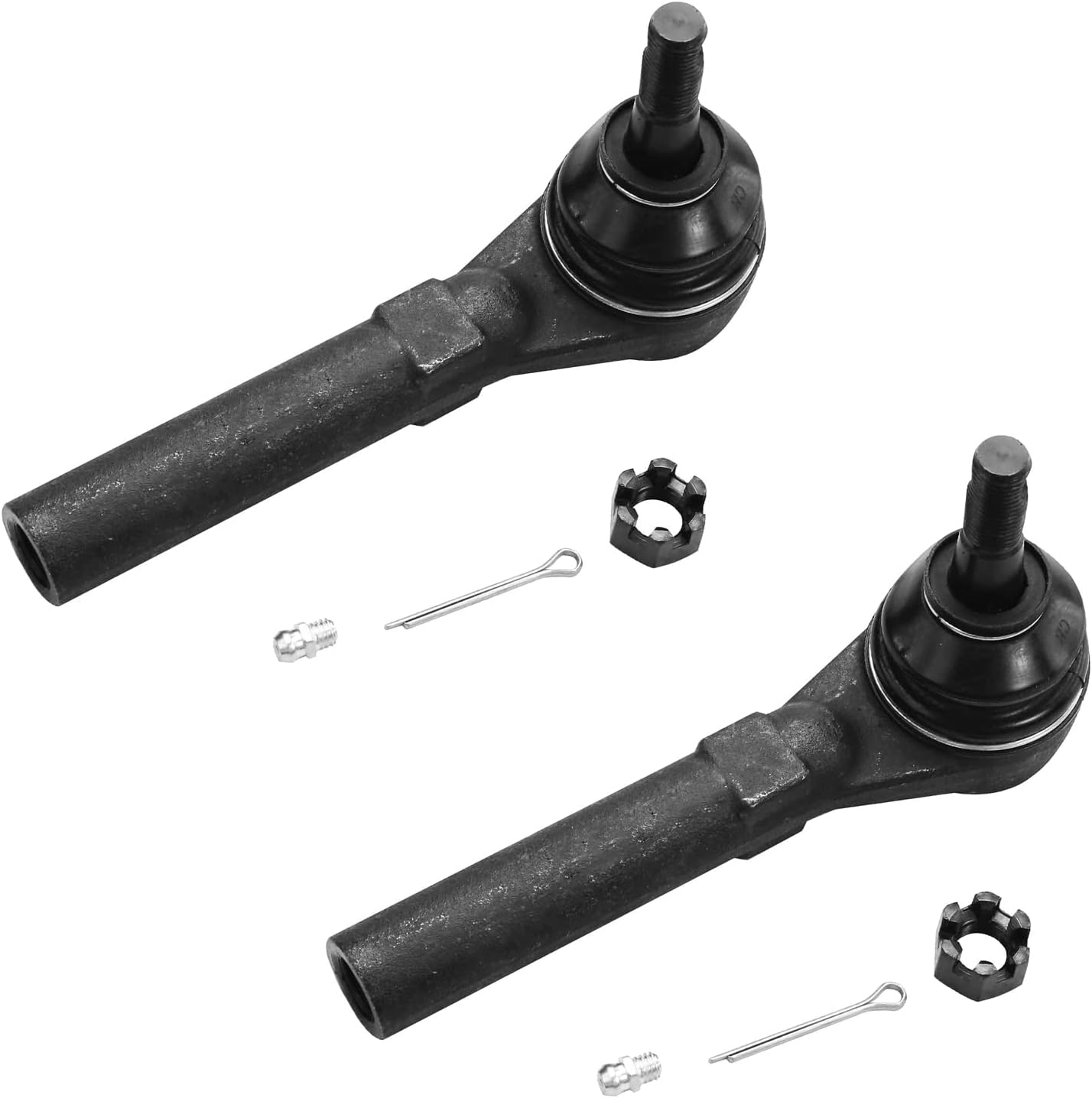 Detroit Axle - Front Struts w/Coil Spring & Sway Bar End Links Kit Replacement for Chrysler Town & Country S Dodge Grand Caravan R/T GT Ram C/V