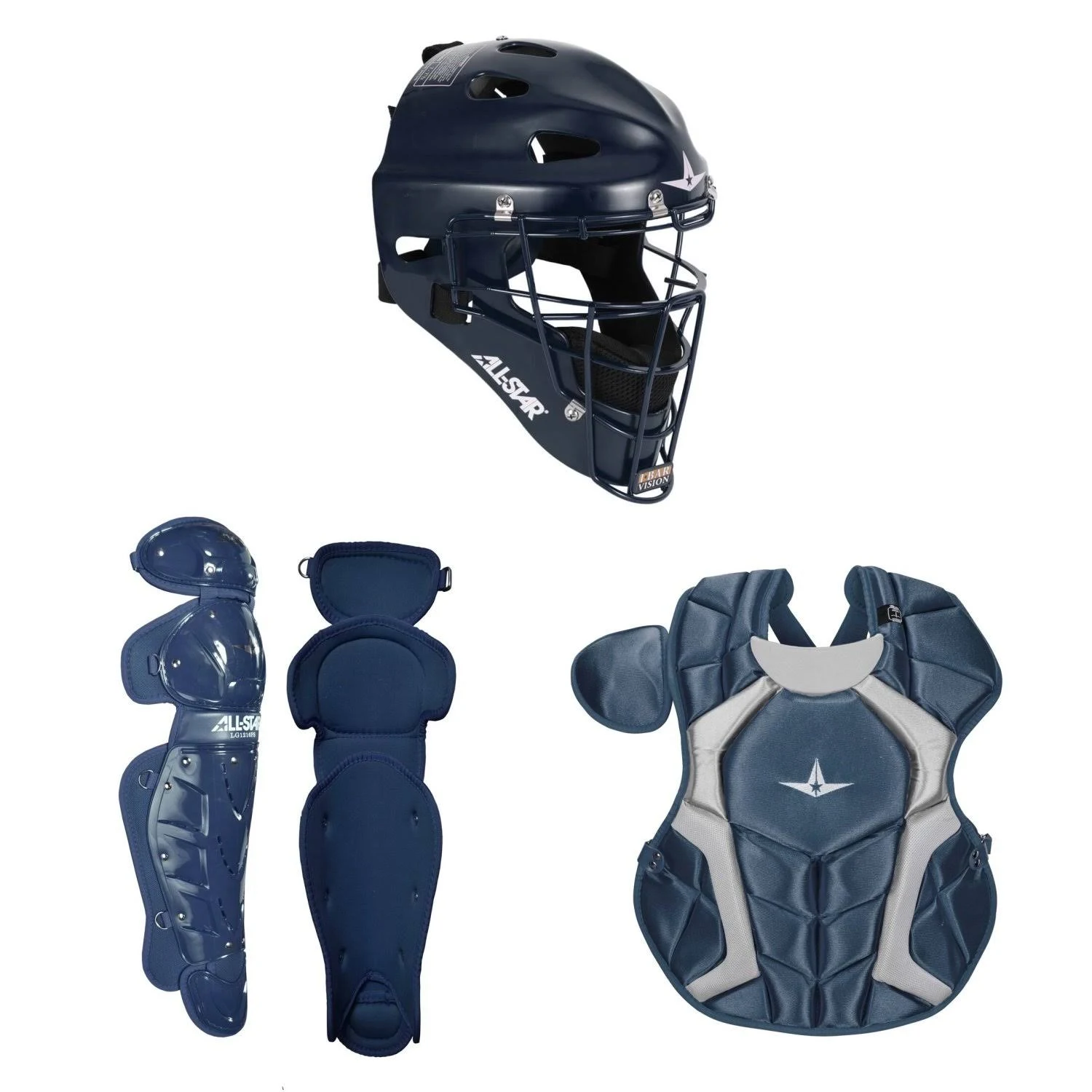 All Star Youth Player&s Series Catcher Kit (9-12) Ages 9-12 Navy