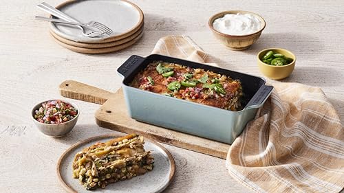 Le Creuset Enameled Cast Iron Signature Loaf Pan, 2qt., Cerise