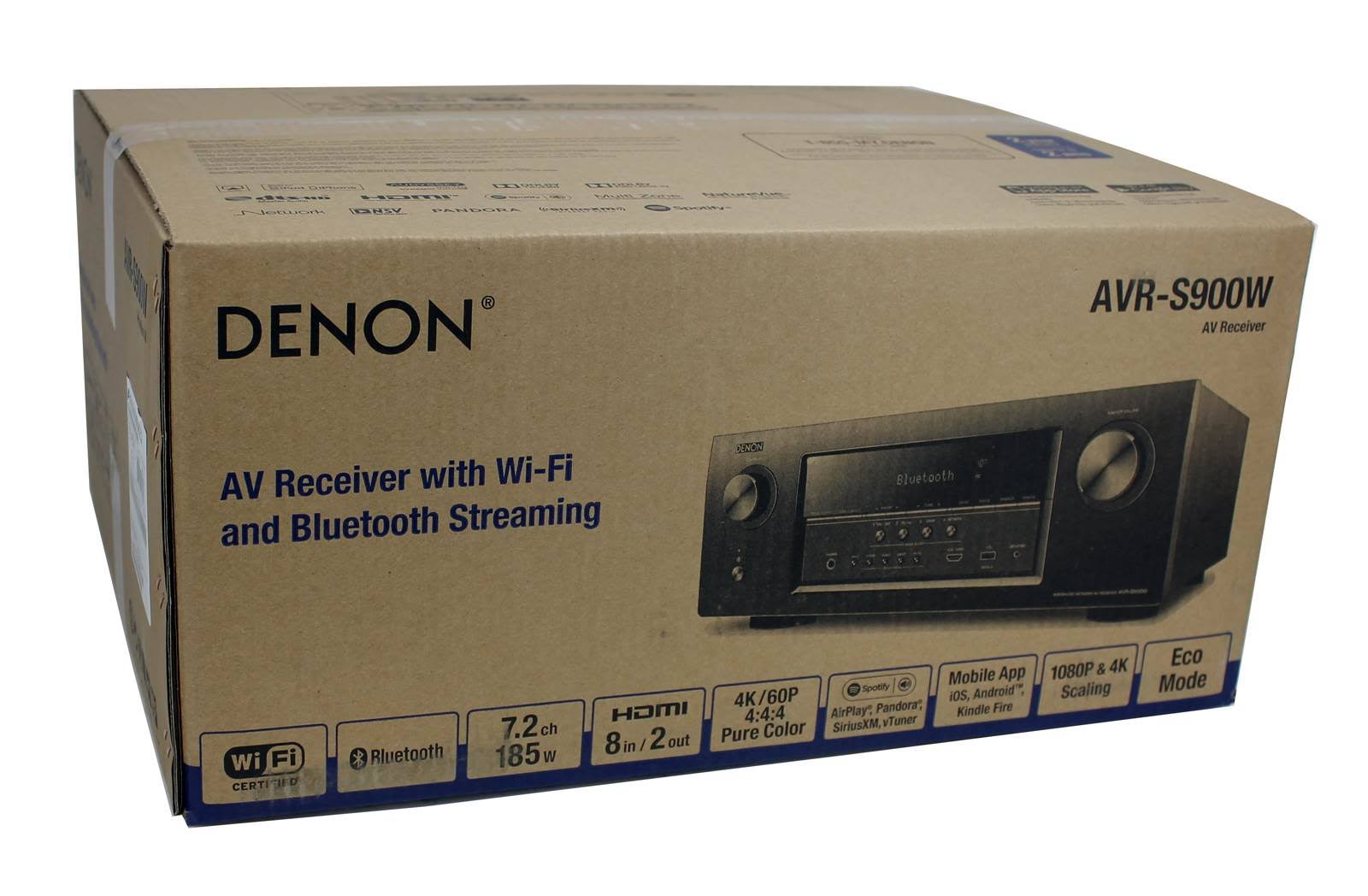 Denon AVR S900W 7.1 Channel AV Network Receiver - Black