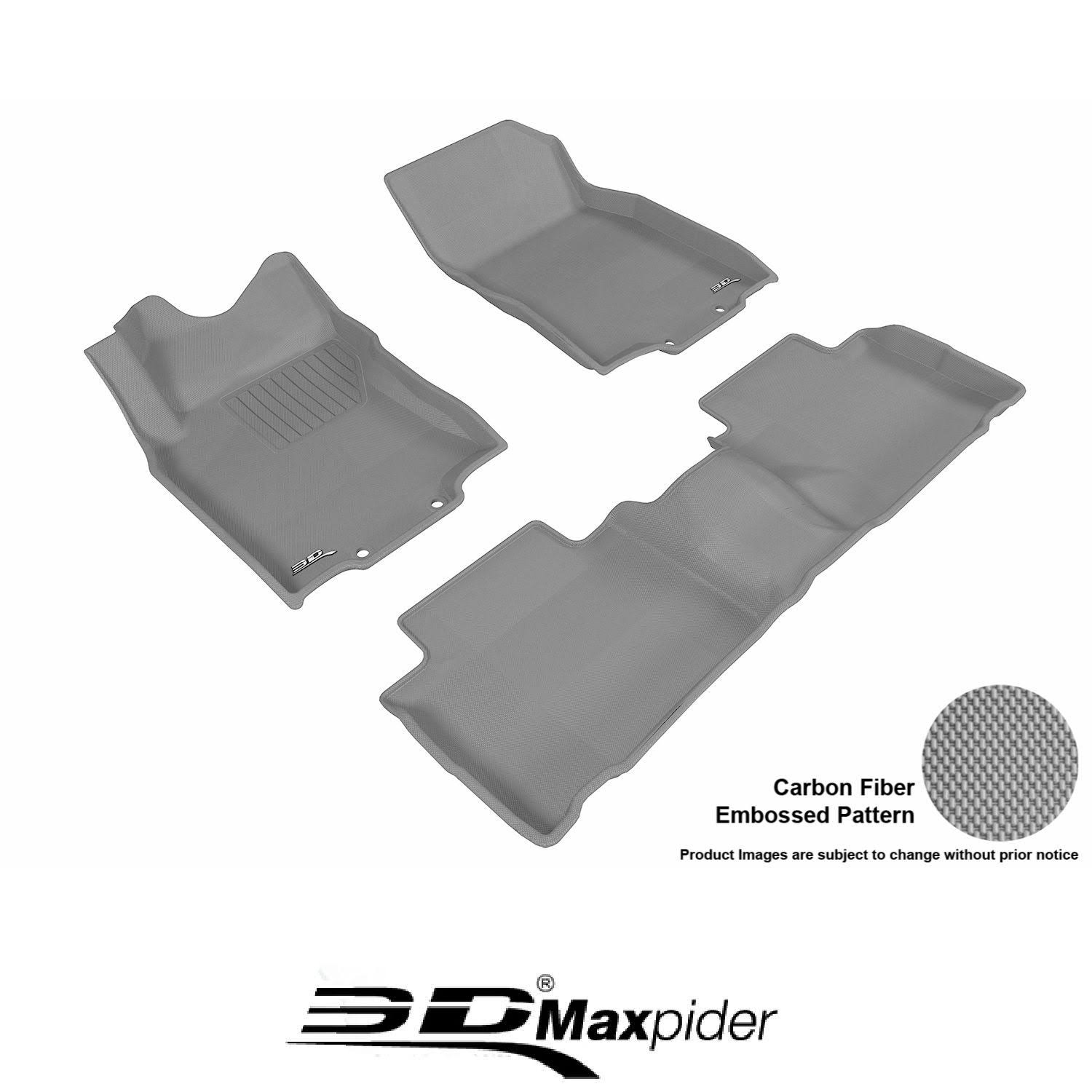 Nissan Rogue 3D MAXpider Kagu Floor Liners