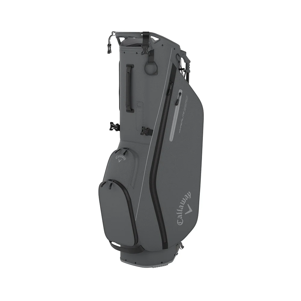 NEW Callaway Golf 2024 Hyper-Lite Zero Stand Bag 4-Way Top - Graphite