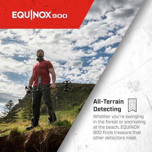 MINELAB Metal Detector Bundle for Adults with Equinox 800 and EQX 15 Coil