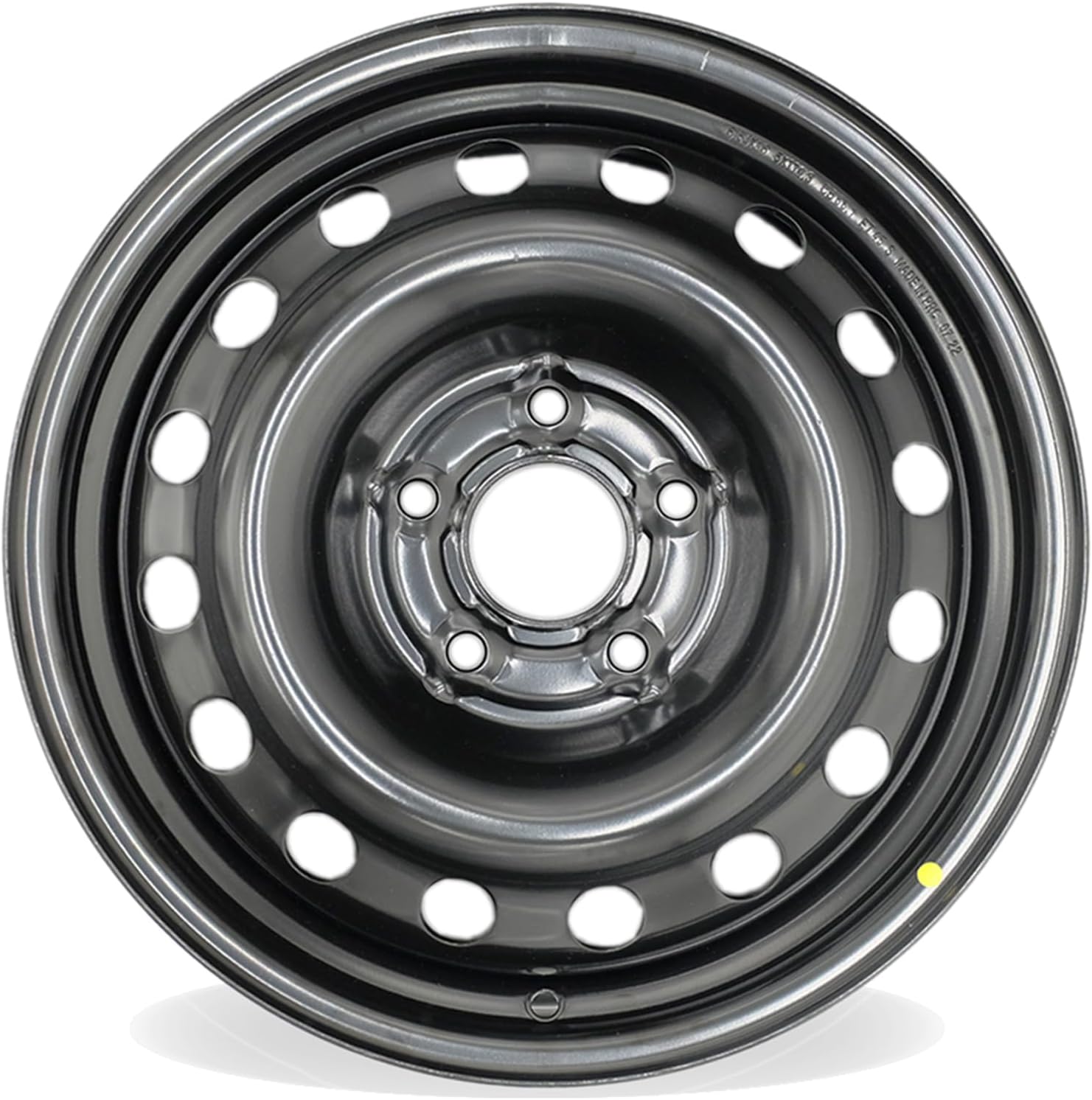 16" 16x6.5 Set of 4 Black Steel Wheels For Nissan Sentra 2013-2019 OEM Design Replacement Rim