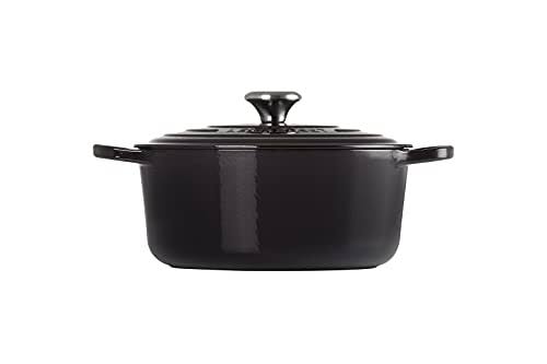 Le Creuset Cast Iron Round Dutch Oven Black 5.5 qt.