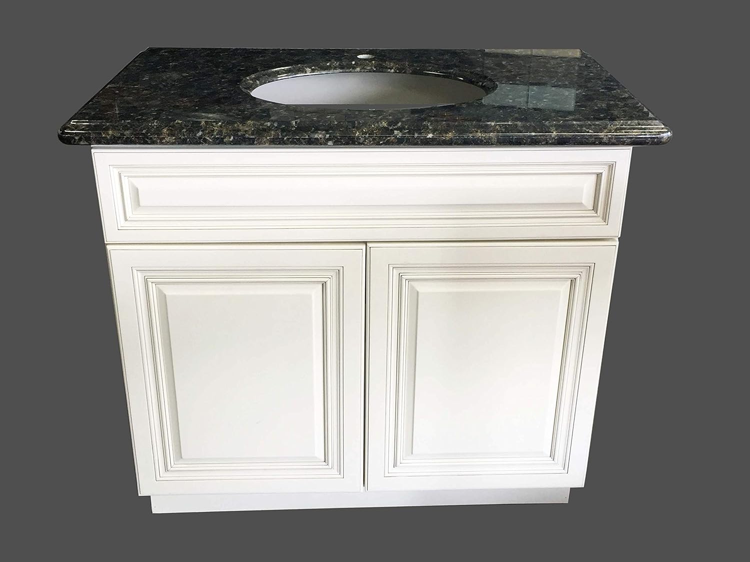 New Atique White Single-Sink Bathroom Vanity Base Cabinet 30" Wide x 21" Deep