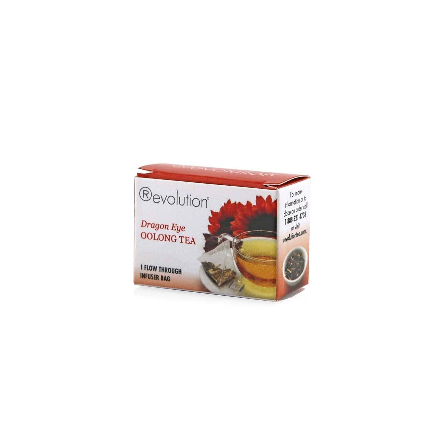 (price/case)revolution Tea 20-1850 Dragon Eye Oolong Tea 4-2.12 Ounce