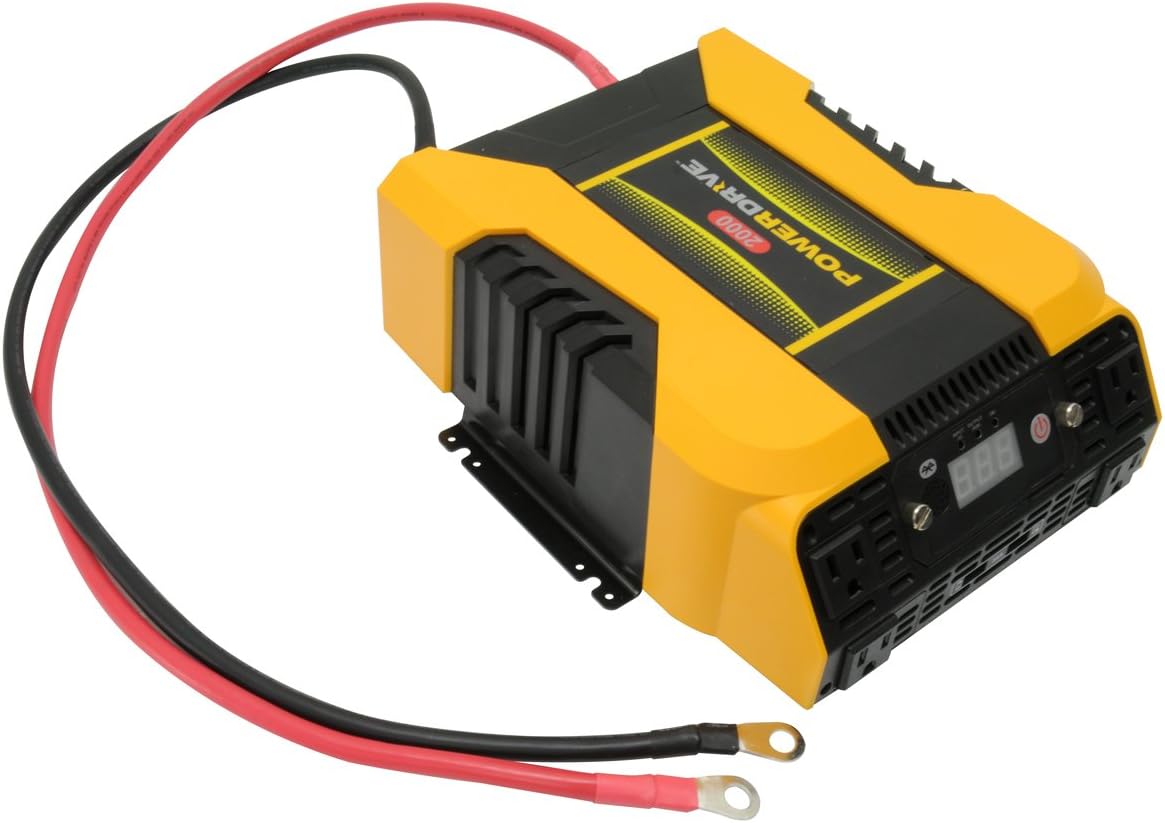 PowerDrive 2000 Watt Power Inverter, PD2000 with Bluetooth Wireless Tech