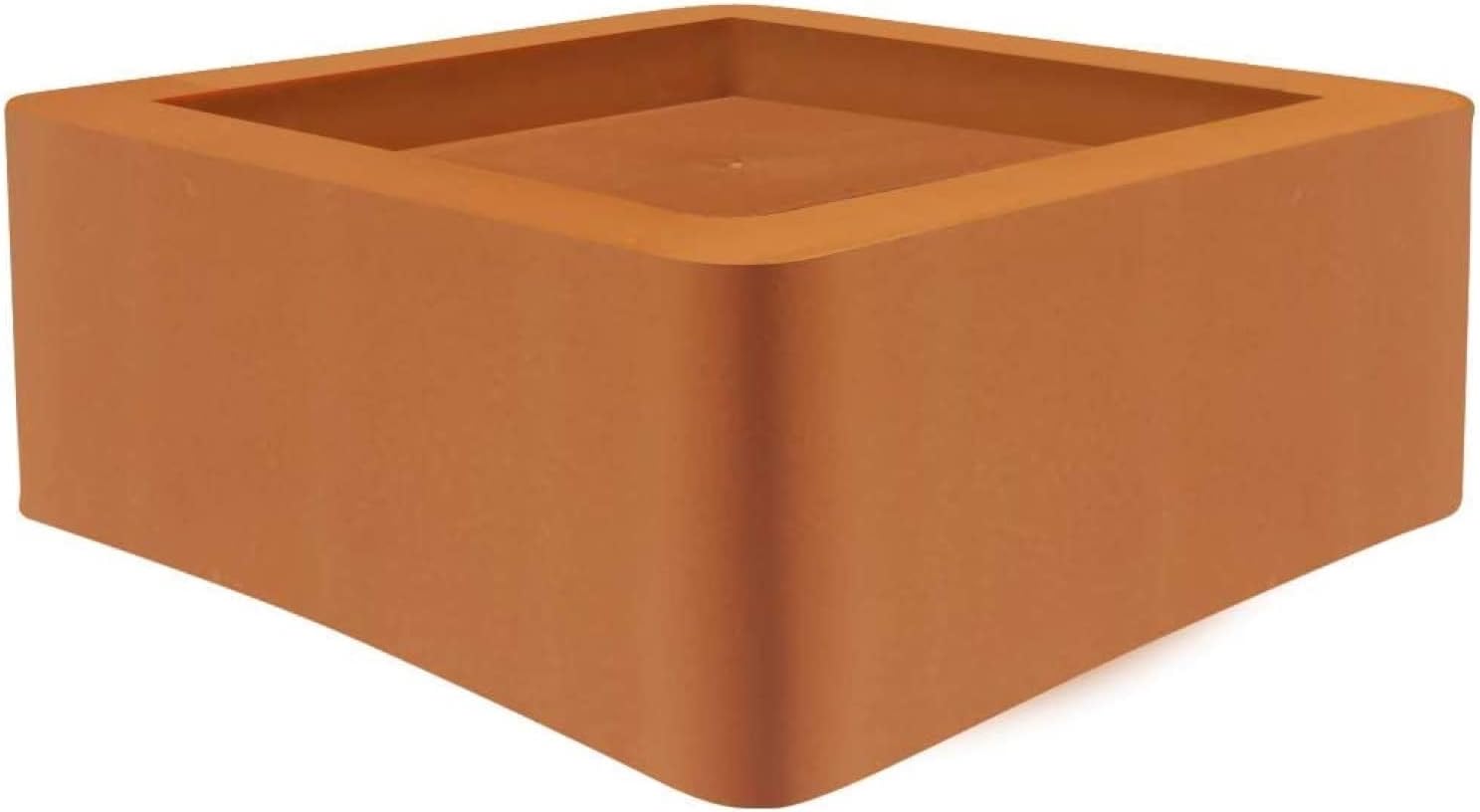 DuraCasa 3 Inch Bed Risers - Fits Huge 5.5 Inch Bed or Furniture Post, Creates an Additional 3 Inches of Height or Storage! Heavy-Duty Table, Chair, Desk or Sofa Riser (4, 3 Inch Black)