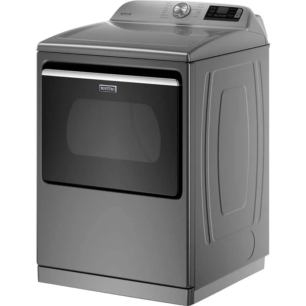 Maytag Med7230h 27" Wide 7.4 Cu. Ft. Energy Star Rated Electric Dryer - Metallic Slate