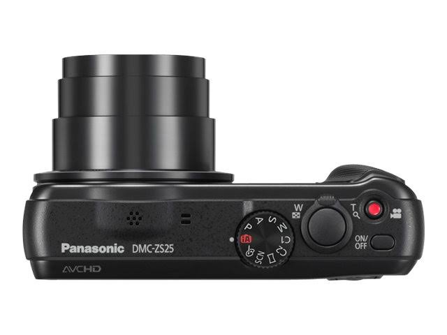 Panasonic Lumix DMC-ZS25 16.1 MP Digital Camera - Black