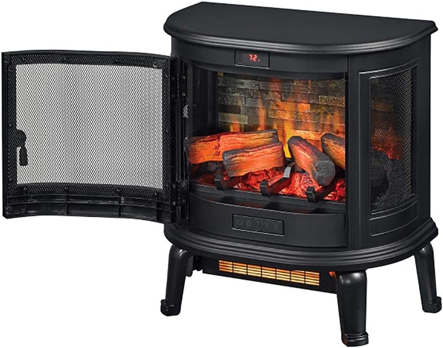 Duraflame 3D Infrared Stove, Black Electric Heater