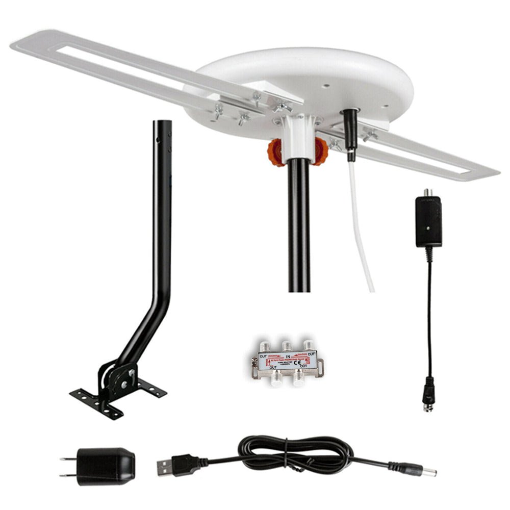 Long Range Amplified Omni Directional Digital HDTV Antenna | 150 Miles
