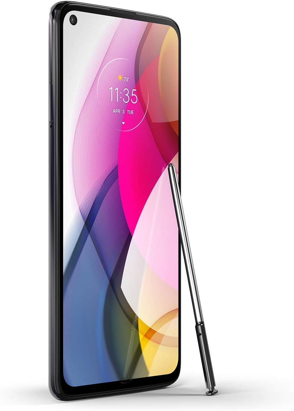 Motorola Moto G Stylus Smartphone, 128GB Storage, Unlocked Cellular - Black (Renewed)
