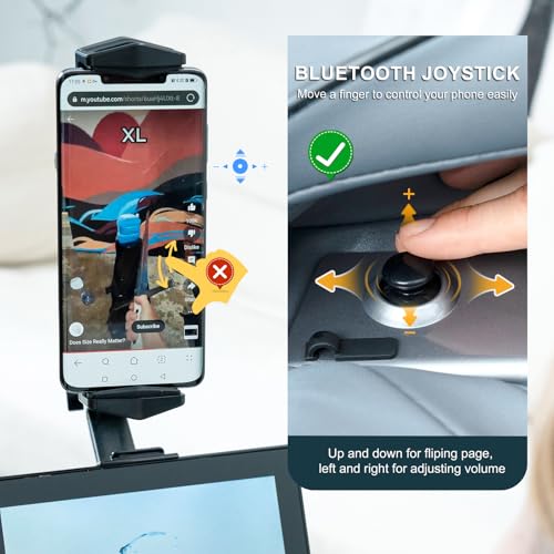 Massage Chair Full Body, 2025 Zero Gravity SL-Track Shiatsu Massage Chairs Recliner with AI Voice, LED Backlight Remote Control, Waist & Calf Heating, Phone Joystick and Holder, G6 Black
