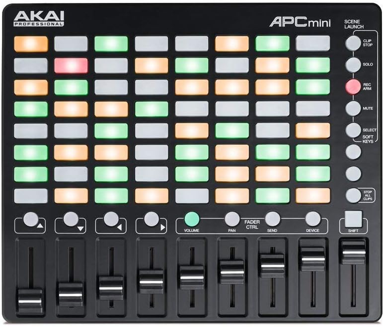 AKAI Professional APC Key 25 - USB MIDI Keyboard Controller for Ableton Live with 25 Piano Style Keys, 40 Buttons and 8 Assignable Encoders