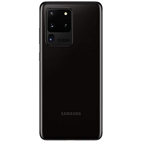 Samsung Galaxy S20 Ultra 5G (128GB, 12GB) 6.9" AMOLED, Snapdragon 865, 108MP Camera, 5G Volte (GSM+CDMA) AT&T Unlocked (T-Mobile, Verizon, Global, Metro) G988U (Fast Wireless Charging Bundle, Black)
