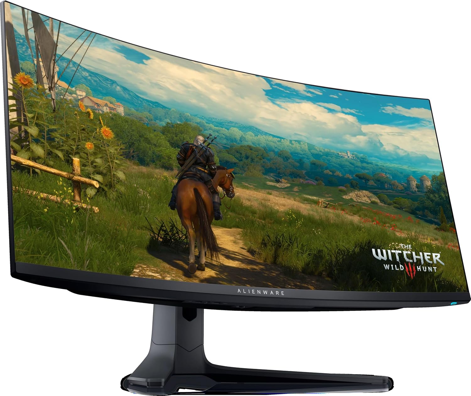 Dell Alienware AW3423DWF 34" Curved Gaming Monitor, QD-OLED (3440x1440) 165Hz Display, 0.1ms Gray-to-Gray, 1.07 Billions Colors, AMD FreeSync Premium Pro, DisplayPort/HDMI (Renewed)