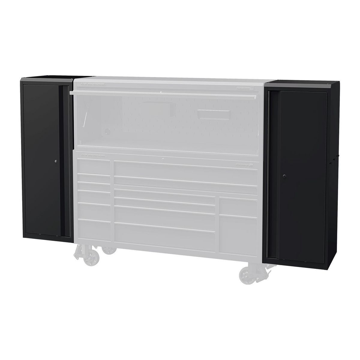 U.S. GENERAL 22 in. End Locker, Series 3, Blue