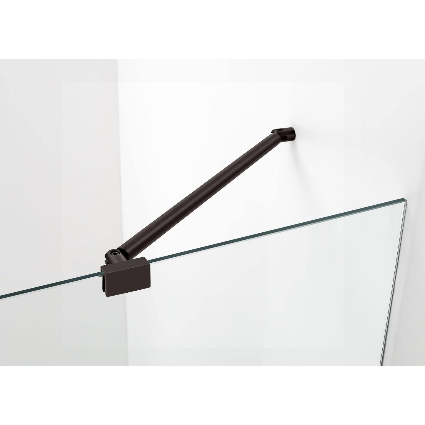 Aston SEN988-CH-38-10 Chrome Aquadica 38x22 x 38x22 x 72x22 Completely Frameless Square Shower Enclosure
