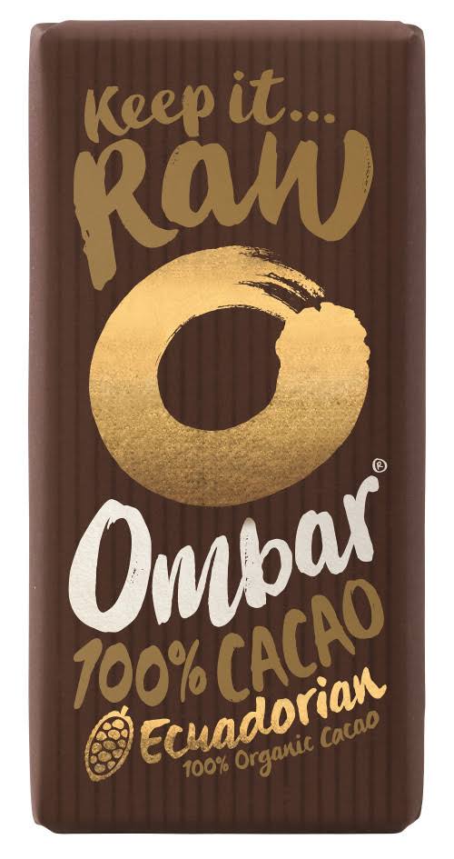 Ombar 100% Dark Cacao Bar 35g