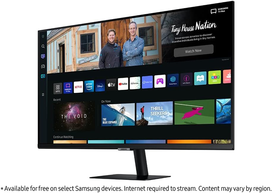 Samsung LS32BM500ENXGO-RB 32" 1920x1080 60Hz Flat Smart Monitor - Certified Refurbished