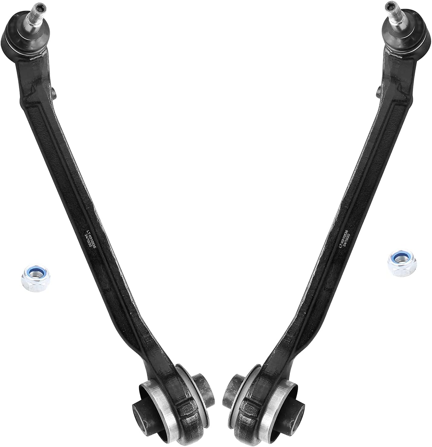 Detroit Axle - RWD Front End Control Arms Kit for 11-19 Chrysler 300 Dodge Challenger Charger, Control Arms Ball joints Sway Bars 2011 2012 2013 2014 2015 2016 2017 2018 2019 Replacement - 10pc Set