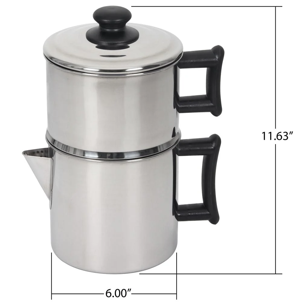 Lindy's 10-Cup Stainless Steel Drip Coffee Maker - 49W