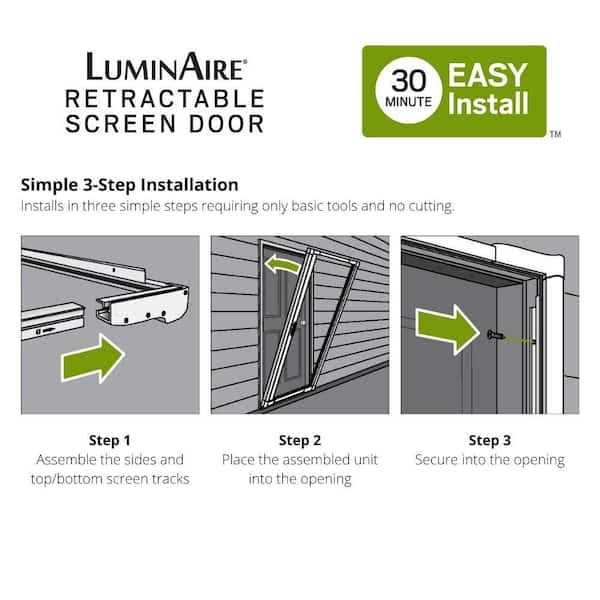 Andersen Luminaire Retractable Insect Screen - Shop Hardware Tools Online Store