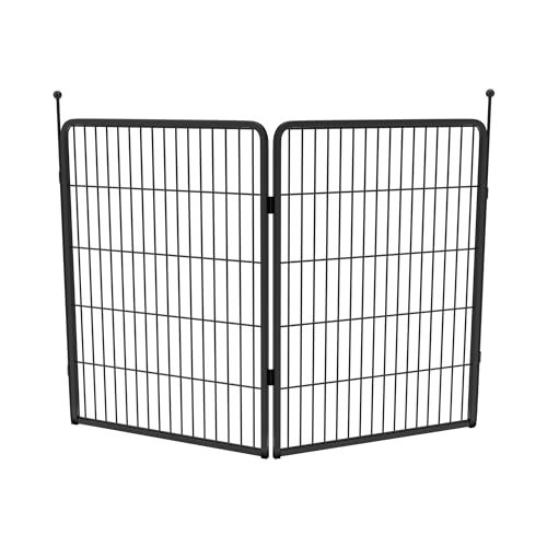 FXW Instant Dog Playpen, Portable Pet Fence for Outdoor, RV Trips, and Camping, 40inch, 16 Panels for Medium and Large Dogs│Patented