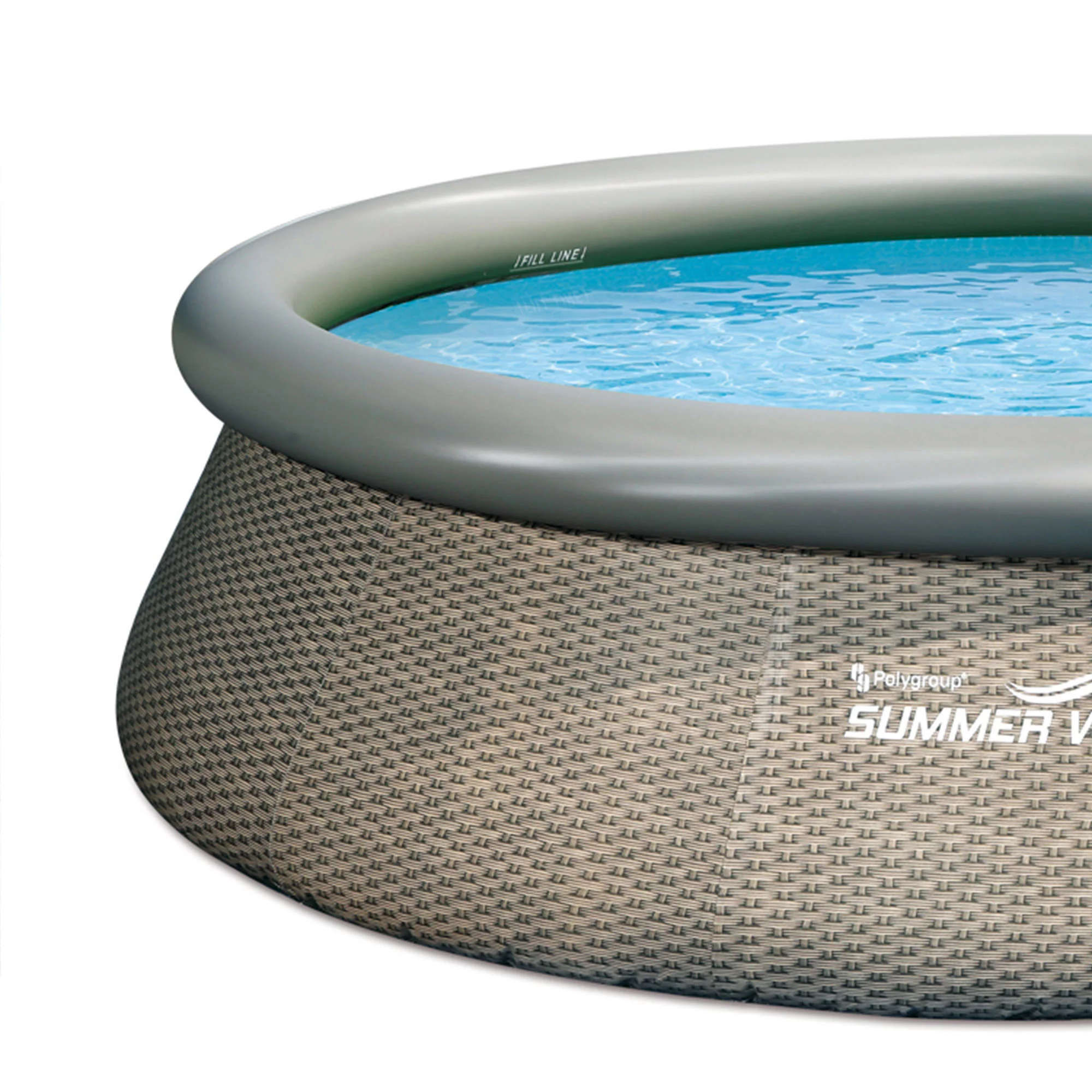 Summer Waves Quick Set 12’ x 36” Inflatable Above Ground Swimming Pool with Pump