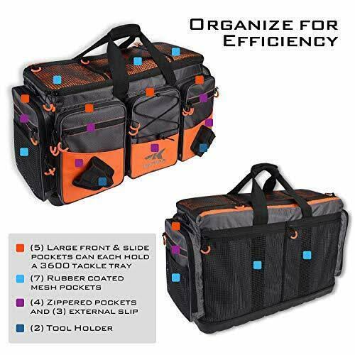 KastKing Fishing Tackle Bags - Large Saltwater Resistant Fishing Bags - Fishing Tackle Storage Bags