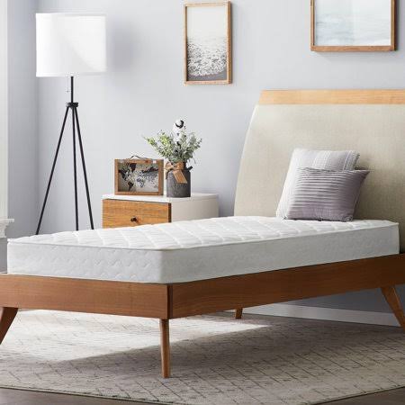 Mainstays 6 inch Innerspring Coil Mattress, Twin, White
