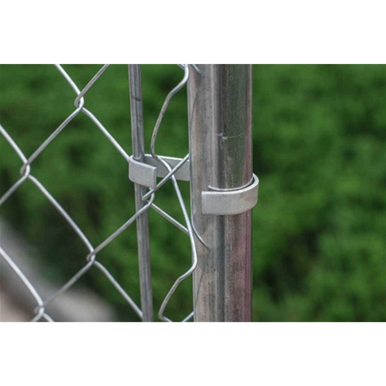 Aleko Galvanized Steel 6 x 50 Feet Chain Link Fence Fabric 12.5-AW Gauge CLF125G6X50-AP - Shop Hardware Tools Online Store