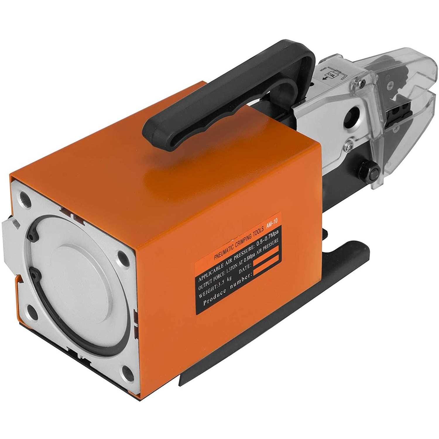 VEVOR Pneumatic Crimping Tool Am-10 Air Powered Wire Terminal Crimping Machine Crimping Up To 16mm2 - Shop Hardware Tools Online Store