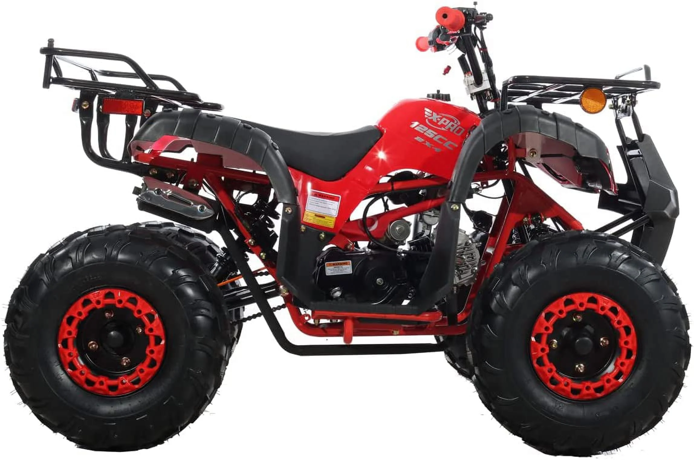 X-Pro Brand New 125cc Gas ATV, Automatic Transmission w/Reverse Remote Control Big 19/18 Tires